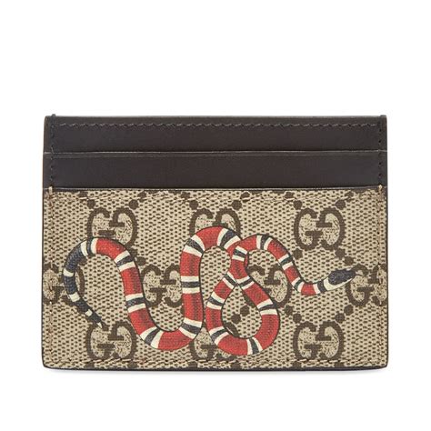 gucci card holdr|gucci card holder with snake.